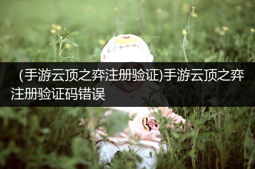 （手游云顶之弈注册验证)手游云顶之弈注册验证码错误