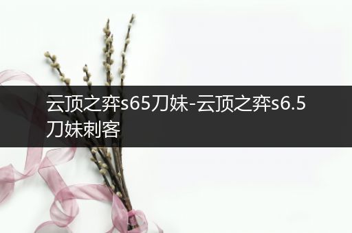 云顶之弈s65刀妹-云顶之弈s6.5刀妹刺客