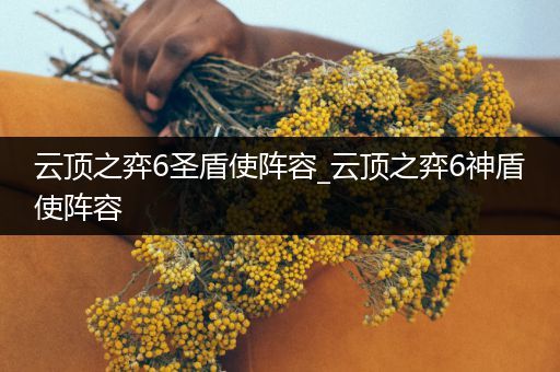 云顶之弈6圣盾使阵容_云顶之弈6神盾使阵容