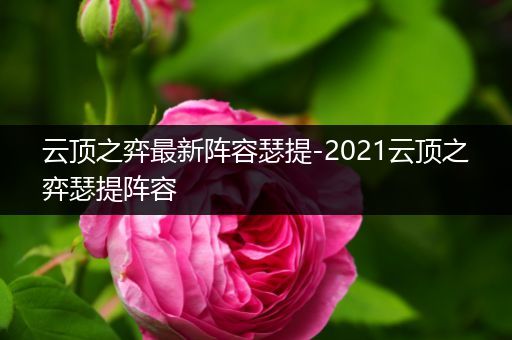 云顶之弈最新阵容瑟提-2021云顶之弈瑟提阵容