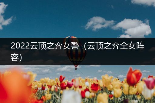 2022云顶之弈女警（云顶之弈全女阵容）