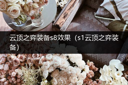 云顶之弈装备s8效果（s1云顶之弈装备）