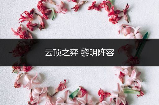 云顶之弈 黎明阵容