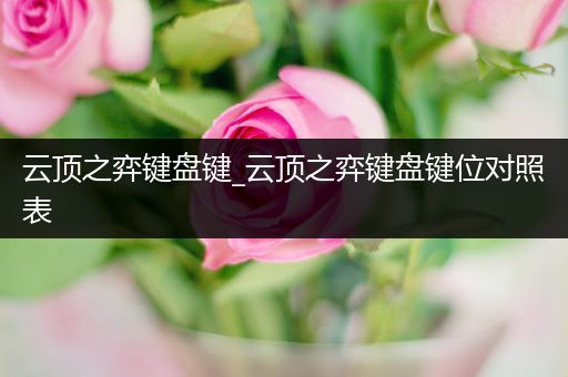 云顶之弈键盘键_云顶之弈键盘键位对照表