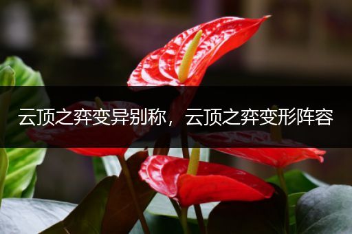 云顶之弈变异别称，云顶之弈变形阵容