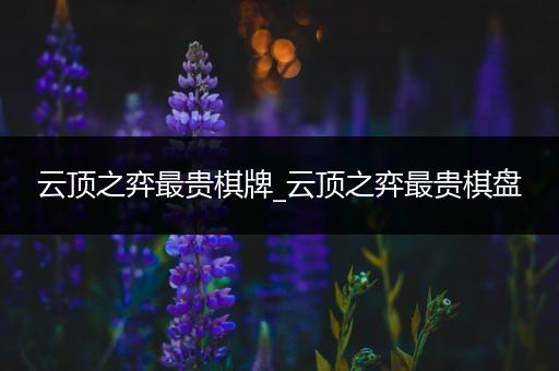 云顶之弈最贵棋牌_云顶之弈最贵棋盘