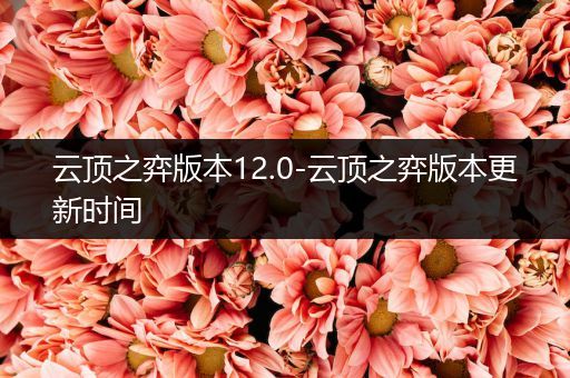 云顶之弈版本12.0-云顶之弈版本更新时间