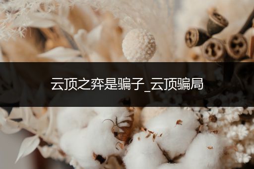 云顶之弈是骗子_云顶骗局