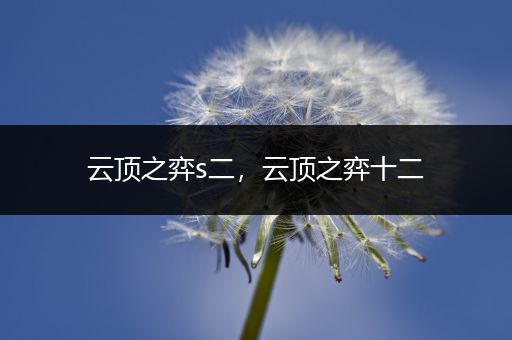 云顶之弈s二，云顶之弈十二