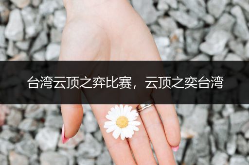 台湾云顶之弈比赛，云顶之奕台湾