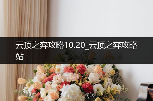 云顶之弈攻略10.20_云顶之弈攻略站