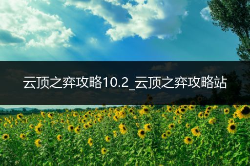 云顶之弈攻略10.2_云顶之弈攻略站