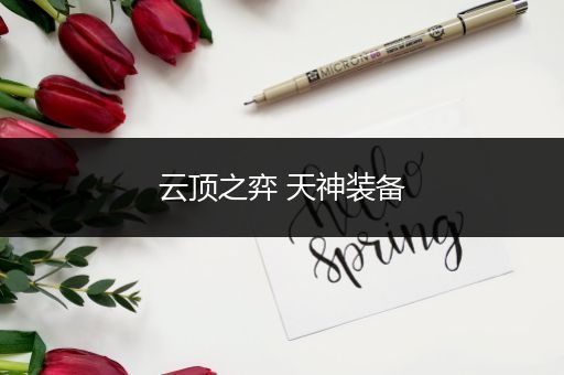 云顶之弈 天神装备