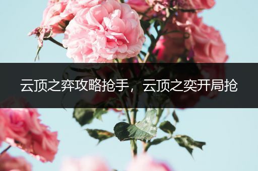 云顶之弈攻略抢手，云顶之奕开局抢