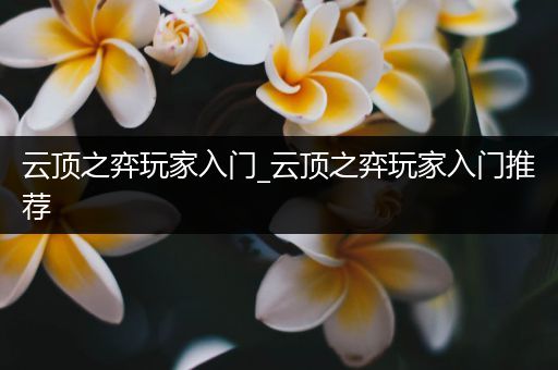 云顶之弈玩家入门_云顶之弈玩家入门推荐