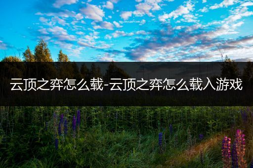 云顶之弈怎么载-云顶之弈怎么载入游戏