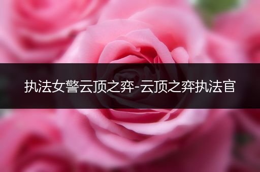 执法女警云顶之弈-云顶之弈执法官