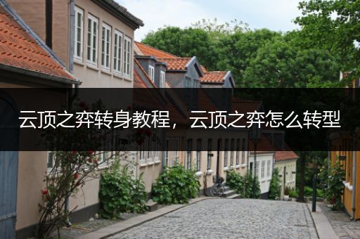 云顶之弈转身教程，云顶之弈怎么转型