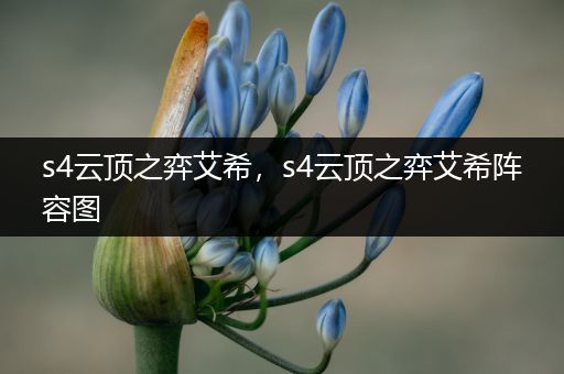 s4云顶之弈艾希，s4云顶之弈艾希阵容图