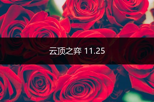 云顶之弈 11.25