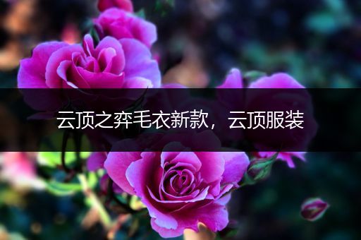 云顶之弈毛衣新款，云顶服装