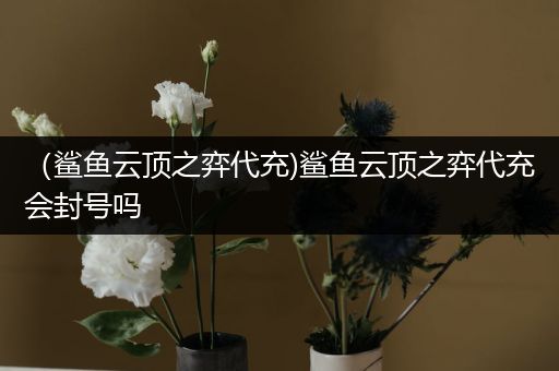 （鲨鱼云顶之弈代充)鲨鱼云顶之弈代充会封号吗