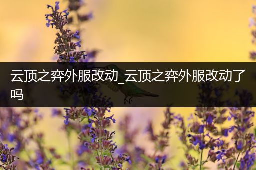 云顶之弈外服改动_云顶之弈外服改动了吗