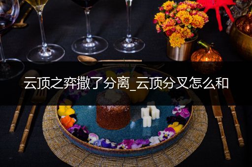 云顶之弈撒了分离_云顶分叉怎么和