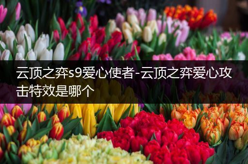 云顶之弈s9爱心使者-云顶之弈爱心攻击特效是哪个