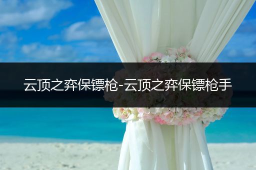 云顶之弈保镖枪-云顶之弈保镖枪手