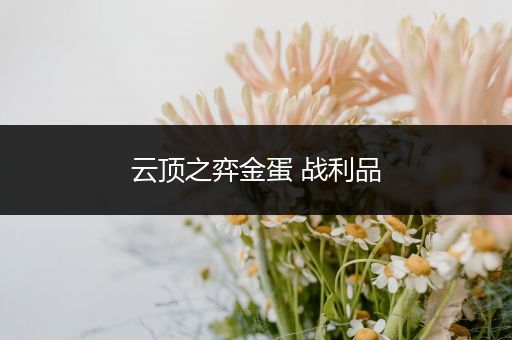云顶之弈金蛋 战利品