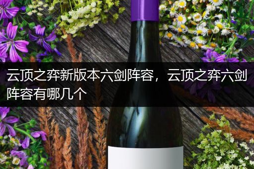 云顶之弈新版本六剑阵容，云顶之弈六剑阵容有哪几个