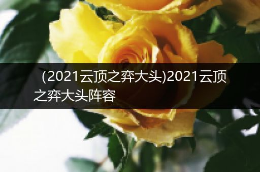 （2021云顶之弈大头)2021云顶之弈大头阵容