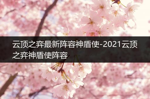 云顶之弈最新阵容神盾使-2021云顶之弈神盾使阵容