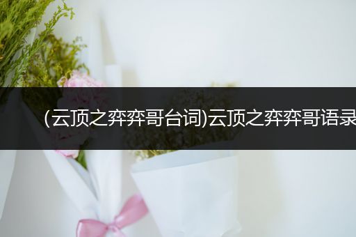 （云顶之弈弈哥台词)云顶之弈弈哥语录