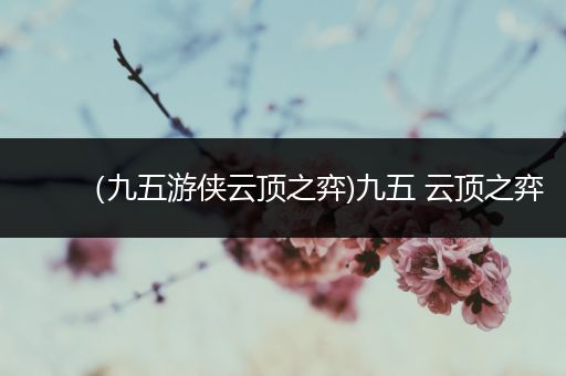 （九五游侠云顶之弈)九五 云顶之弈