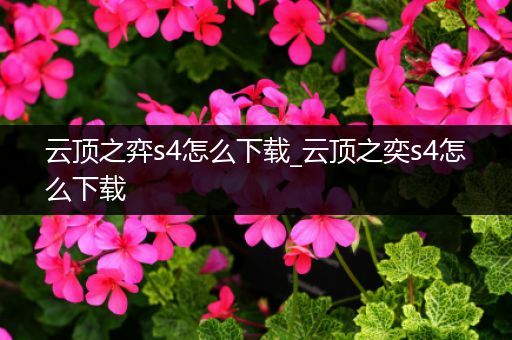 云顶之弈s4怎么下载_云顶之奕s4怎么下载