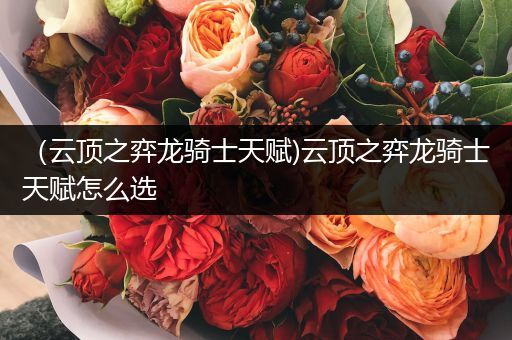 （云顶之弈龙骑士天赋)云顶之弈龙骑士天赋怎么选
