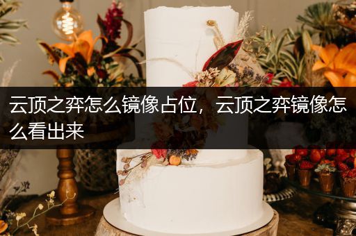 云顶之弈怎么镜像占位，云顶之弈镜像怎么看出来