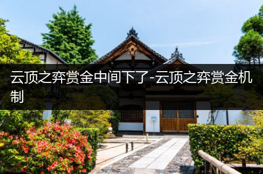云顶之弈赏金中间下了-云顶之弈赏金机制