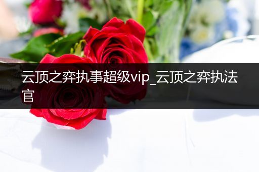云顶之弈执事超级vip_云顶之弈执法官