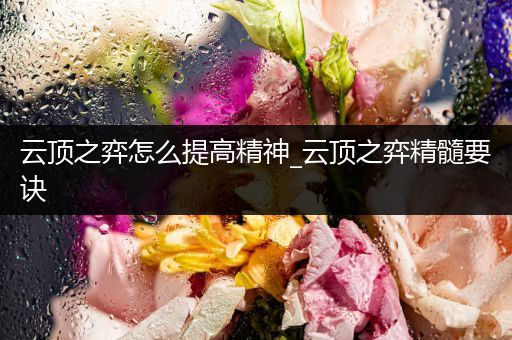 云顶之弈怎么提高精神_云顶之弈精髓要诀