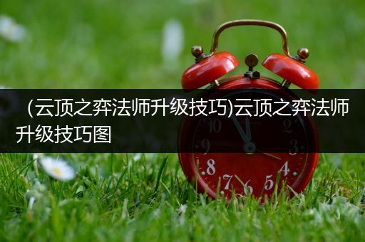 （云顶之弈法师升级技巧)云顶之弈法师升级技巧图