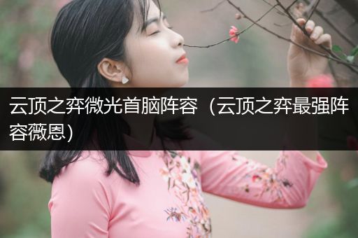 云顶之弈微光首脑阵容（云顶之弈最强阵容薇恩）