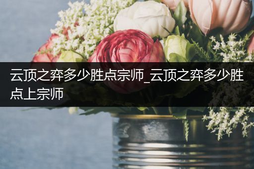 云顶之弈多少胜点宗师_云顶之弈多少胜点上宗师