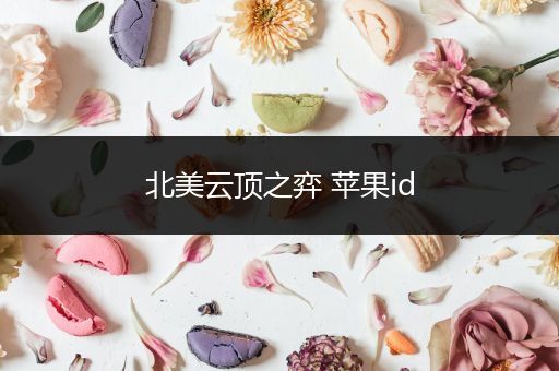 北美云顶之弈 苹果id