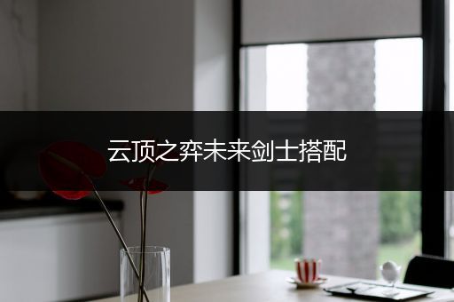 云顶之弈未来剑士搭配