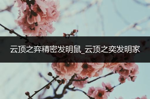 云顶之弈精密发明鼠_云顶之奕发明家