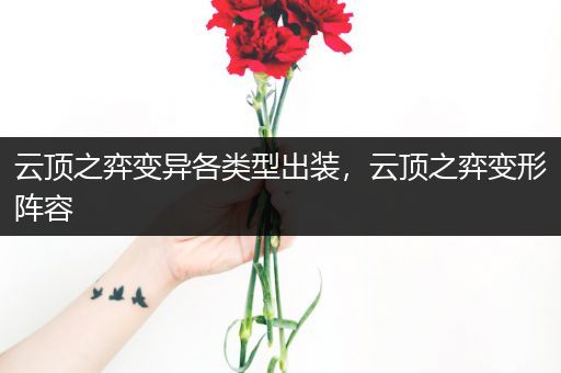 云顶之弈变异各类型出装，云顶之弈变形阵容