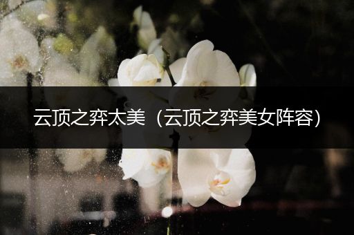云顶之弈太美（云顶之弈美女阵容）